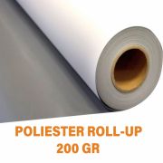 Roll Up Poliéster (Trasera Gris)