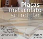 Placa de Metacrilato 10 mm