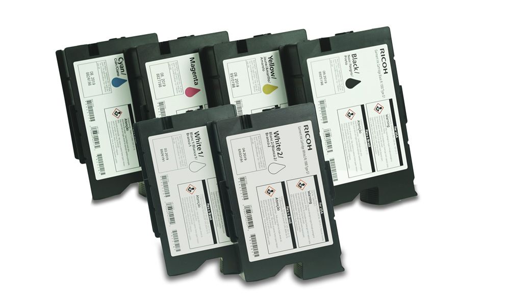 Cartucho tinta garment Ricoh RI 1000 | Tinta Impresión ricoh Garment | Tu Diras, articulos personalizados