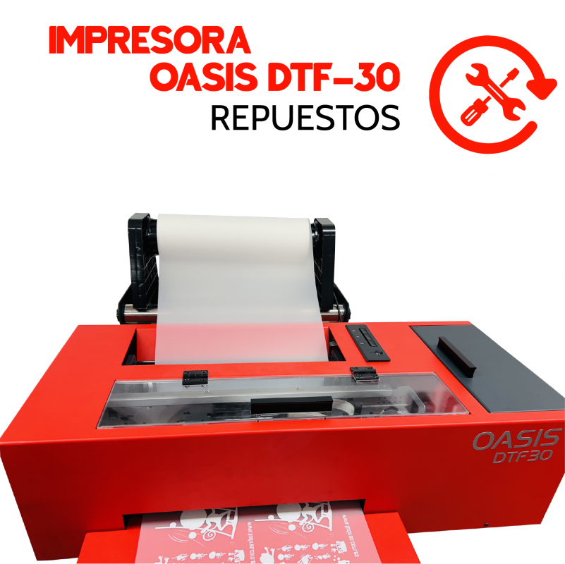 tallarines combinación Soplar Repuestos para Impresoras Oasis DTF-30 | Recambios impresoras DTF y Hornos  DTF | Tu Diras, articulos personalizados