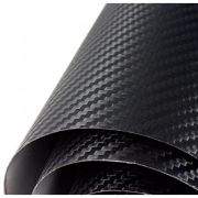 Vinilo Efecto Carbono Negro Libre de Burbujas