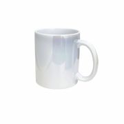 Taza Sublimación Blanca Efecto Metal Holográfico AAA