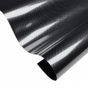Vinilo Efecto Carbono Negro Libre de Burbujas